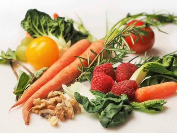 assorted fruits and vegetables